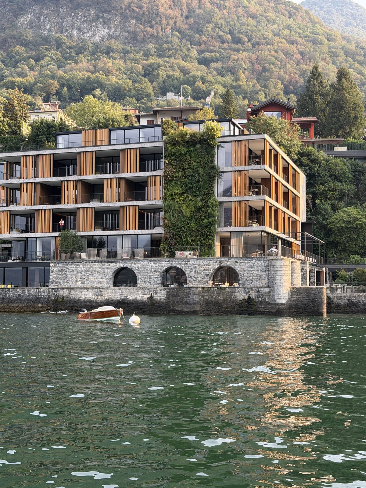 Il Sereno from the lake