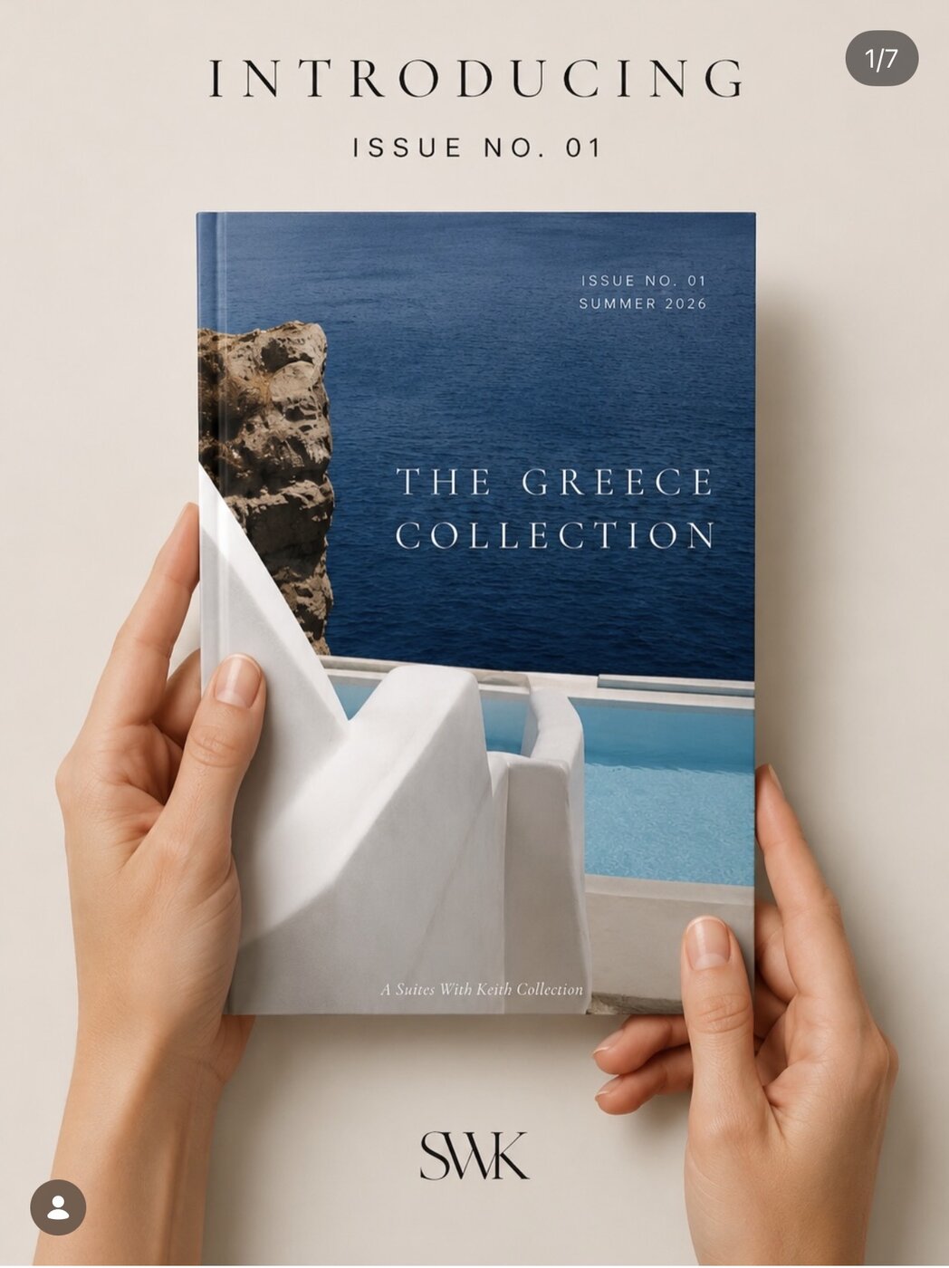 The Greece Collection, Issue No. 01 — printed journal cover